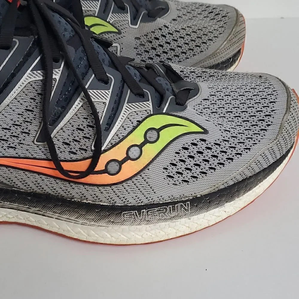 Saucony Triumph ISO 5 Men's Grey, Black S20462-1 Size 10